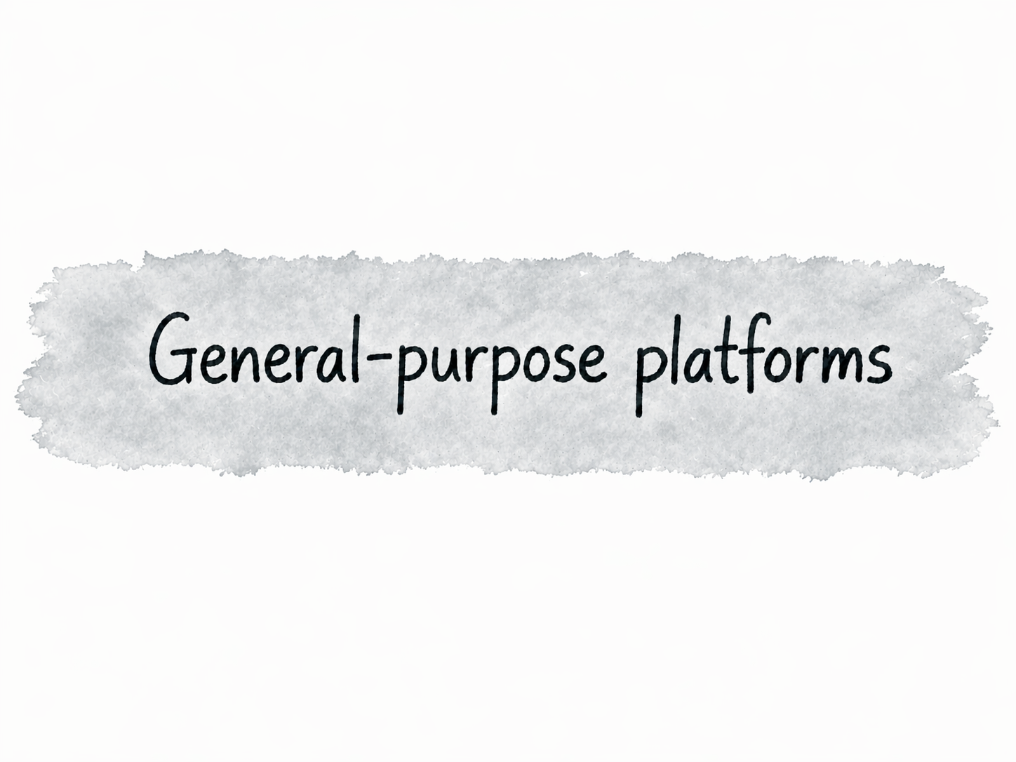 Section banner introducing general-purpose platforms with paid-community features: Substack, Ghost, Patreon, Discord, YouTube, Twitch, Telegram.