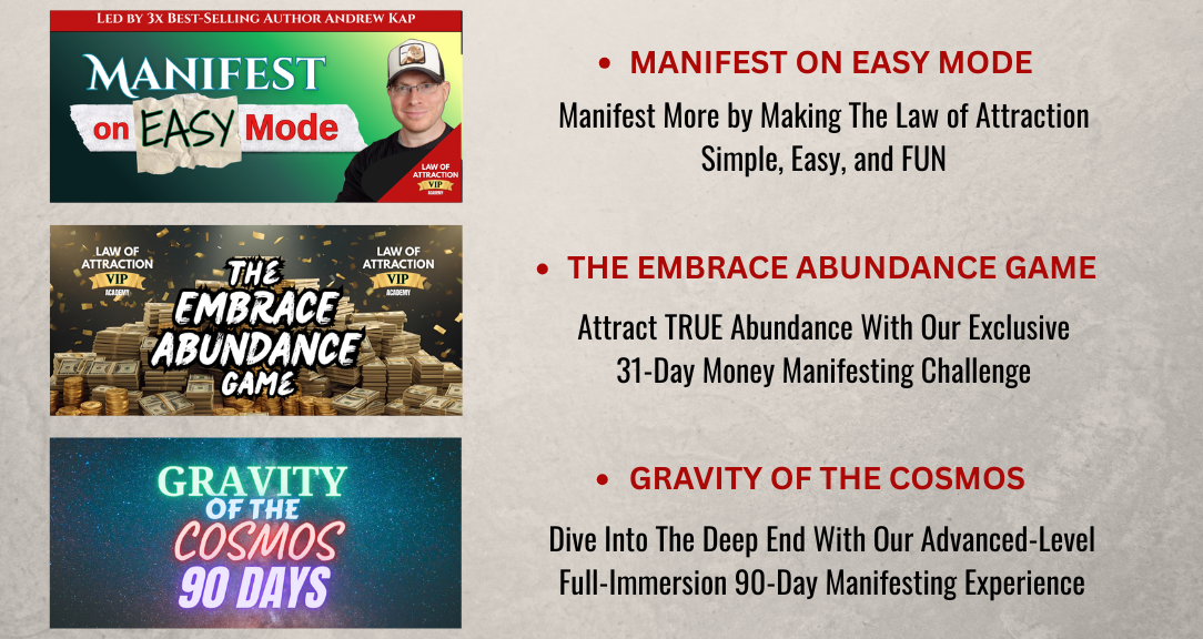 Law of Attraction VIP Academy 3